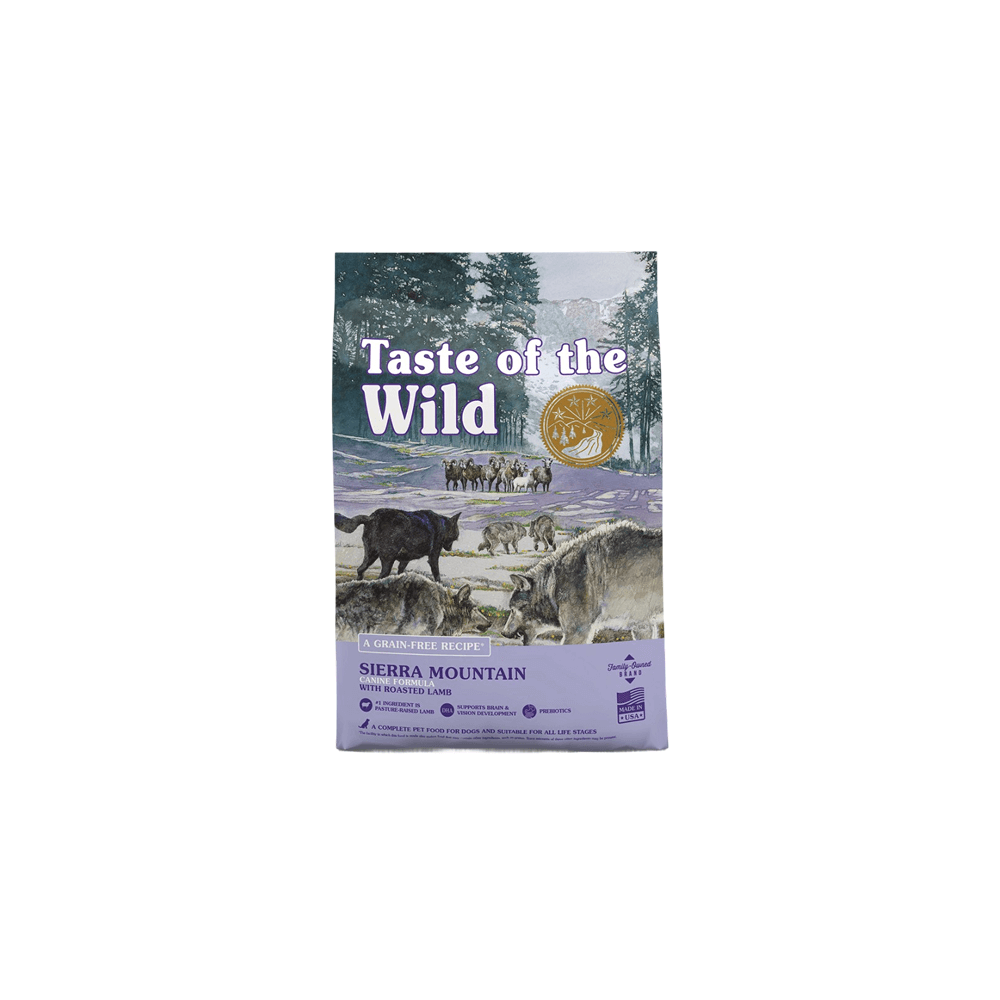 Taste of the Wild Sierra Mountain All Life Stages Dry Dog Food | Roasted Lamb