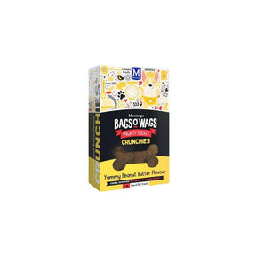 Bags O' Wags Crunchies Peanut Butter Dog Treats - Petworld