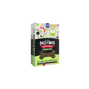Bags O' Wags Crunchies Spare-Rib Dog Treats 1kg - Petworld