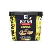 Bags O' Wags Peanut Butter Paws Dog Treats 1.5kg - Petworld