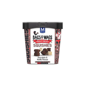 Bags O' Wags Squishies Chocolate & Vanilla Dog Treats 500g - Petworld