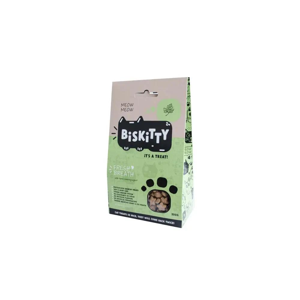 BisKitty Fresh Breath Dry Cat Treat 200g