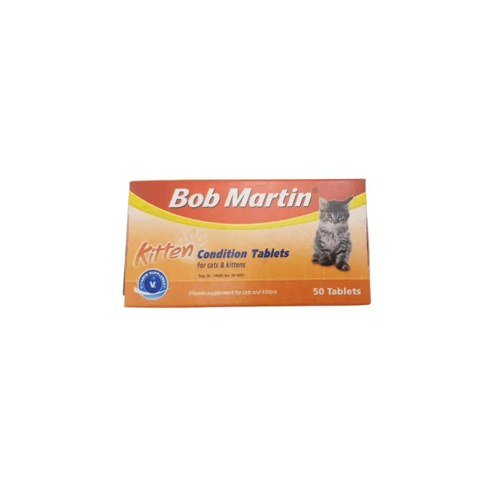 Bob Martin Conditions Tablets For Cats And Kittens 50 Pieces