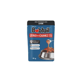 Bobtail Liver in Gravy With Chunks Wet Dog Food 85g - Petworld
