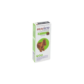 Bravecto Medium One Tablet 500mg 10kg to 20kg Green - Petworld