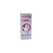 Bravecto PLUS Large Cat 500mg 6.25kg to 12.5kg Purple - Petworld