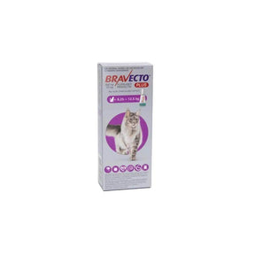 Bravecto PLUS Large Cat 500mg 6.25kg to 12.5kg Purple - Petworld