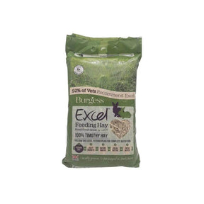 Burgess Excel Fresh Forage Timothy Feeding Hay Small Animal Food 1kg - Petworld