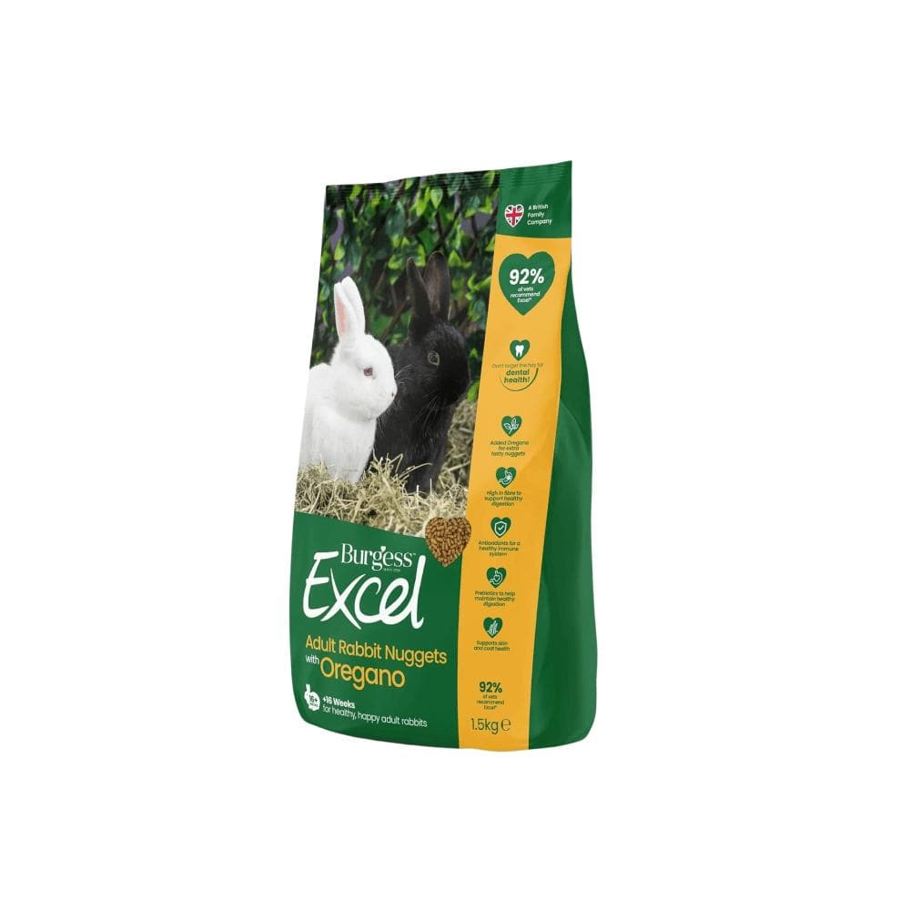 Burgess Excel Rabbit Adult Oreg 1.5kg