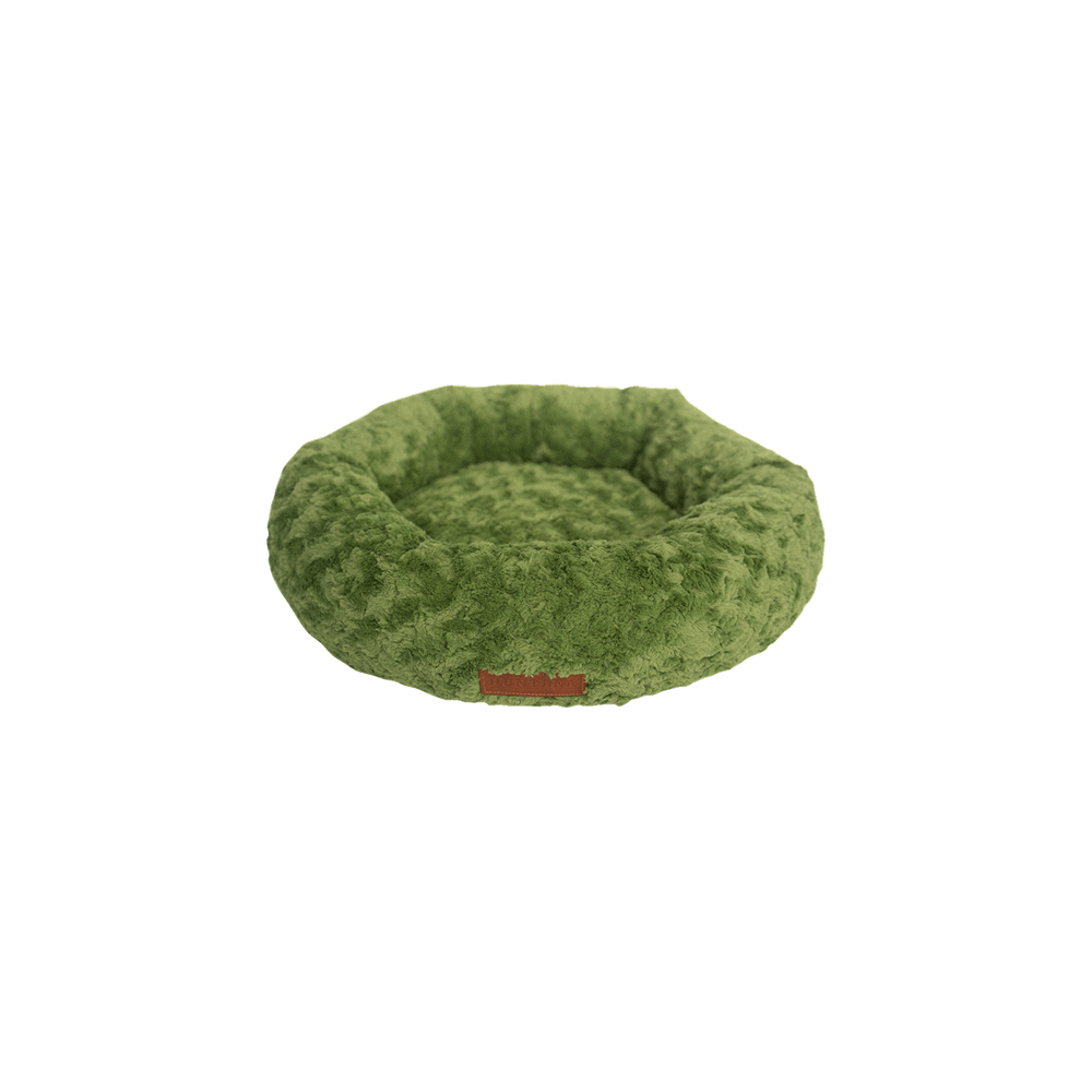 Huntlea Calming Kuddler Round Bed | Olive