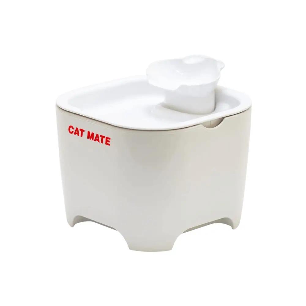 Cat Mate Shell Drinking Fountain White 3L