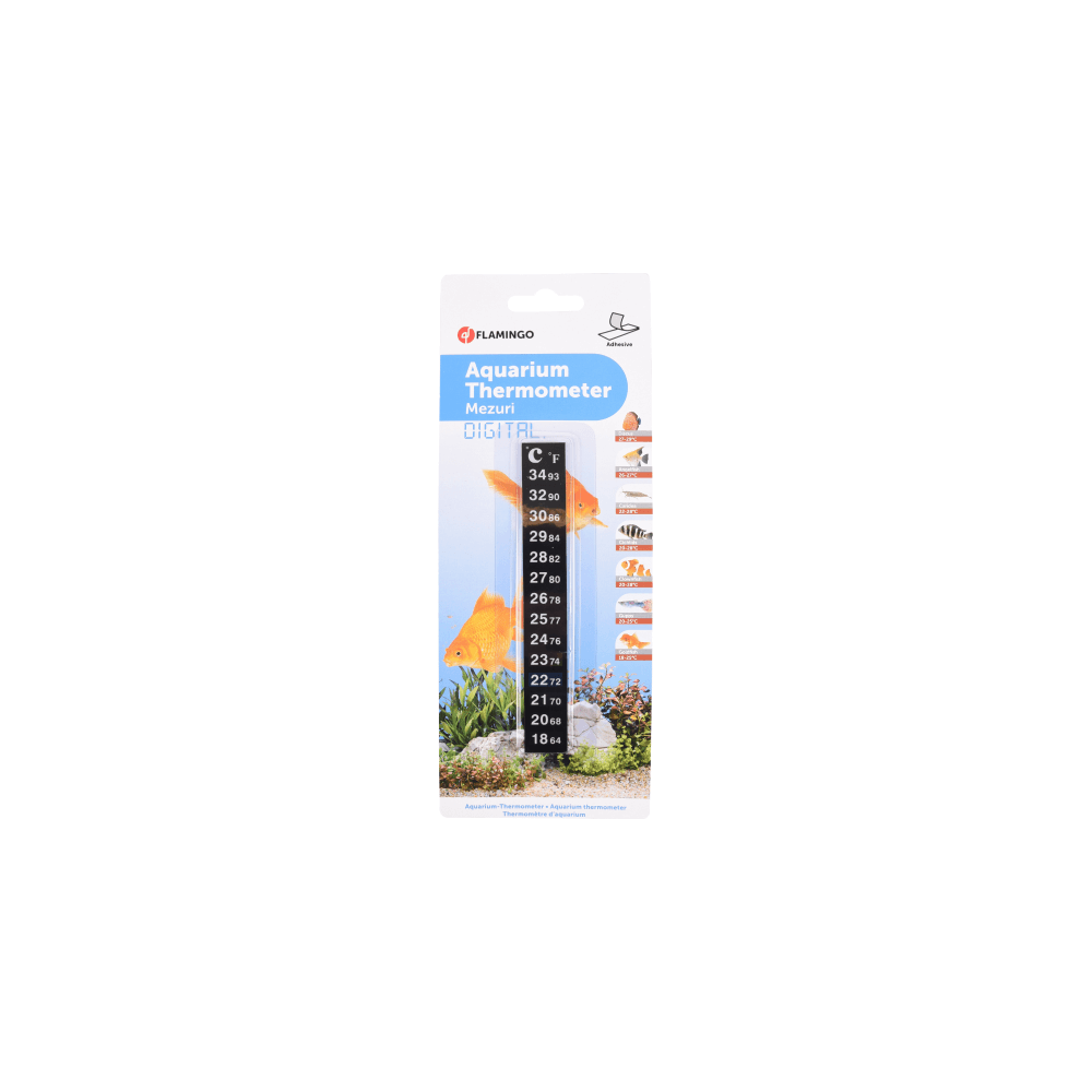 Flamingo Aquarium Thermometer Mezuri