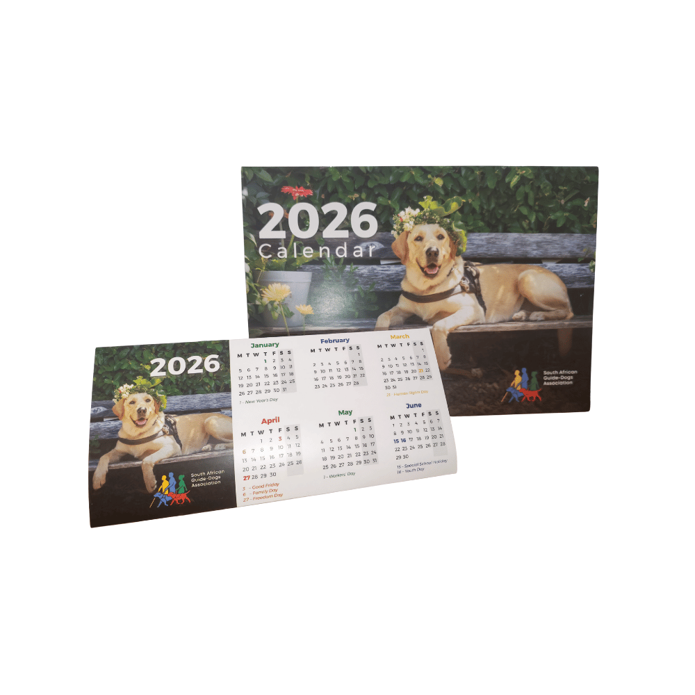 Wear Your Shades Calender - SA Guide Dogs Association