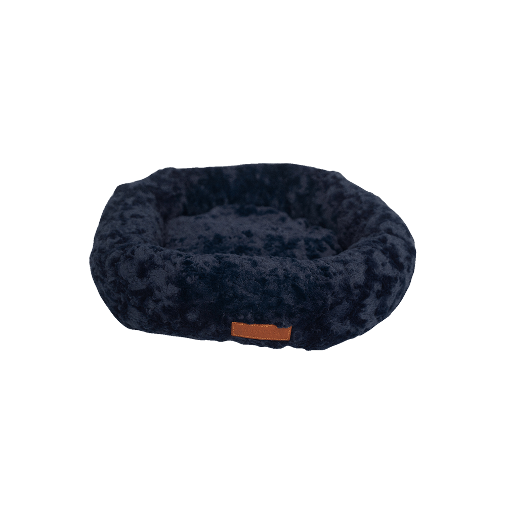 Huntlea Calming Kuddler Round Bed | Navy