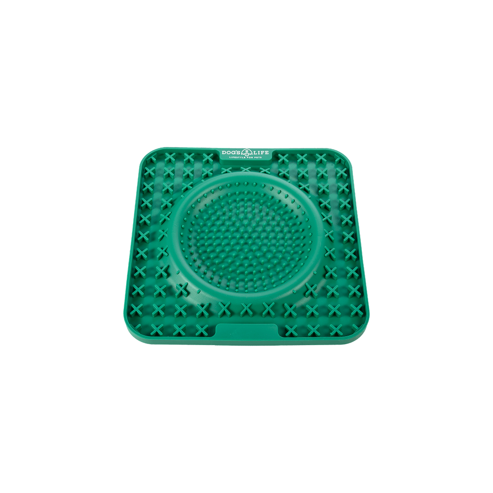 Dogs Life Lickalot Ooxx Enrichment Mat Green