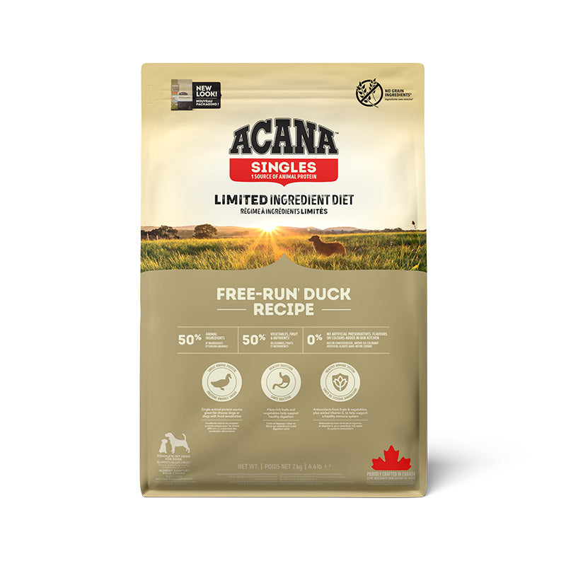 Acana Free Run Duck Recipe All Life Stages Dry Dog Food