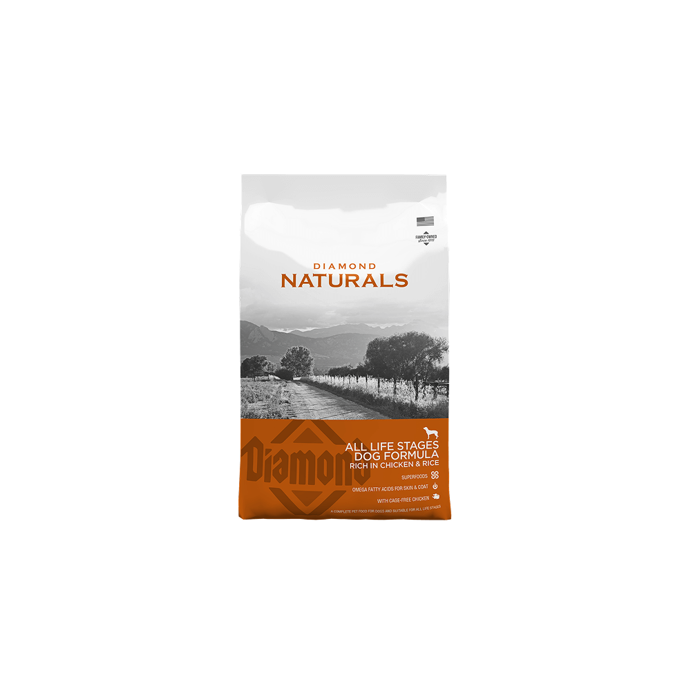 Diamond Naturals All Life Stages Dog Dry Food Chicken & Rice