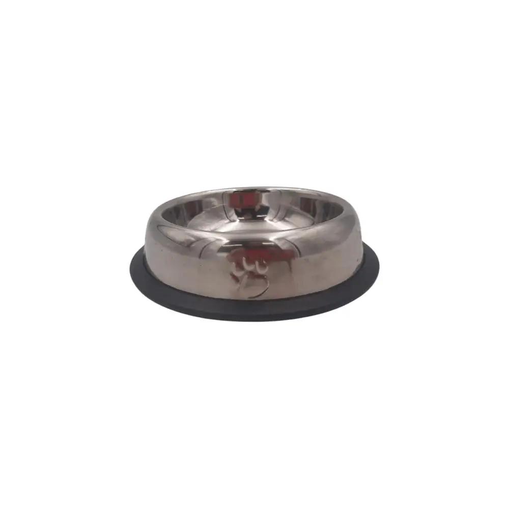 Daro Stainless Steel Anti Skid Foot Print Cat Bowl 0.25L