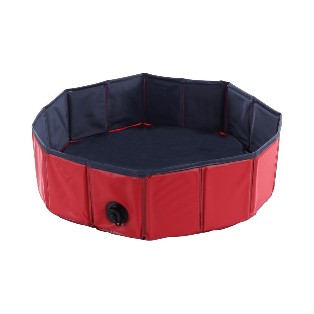 Doggy Pool Blue Red 80cm New