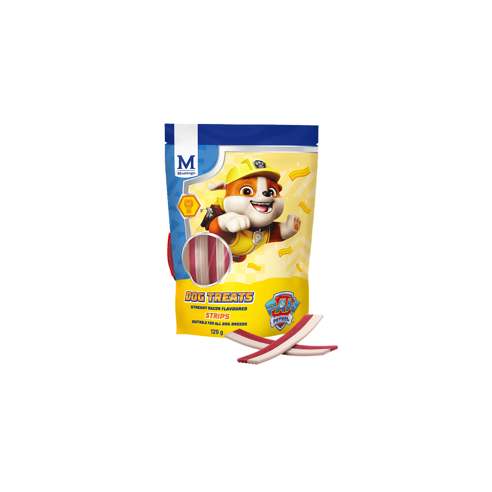 Montego Paw Patrol Streaky Bacon Strips Treats 120g