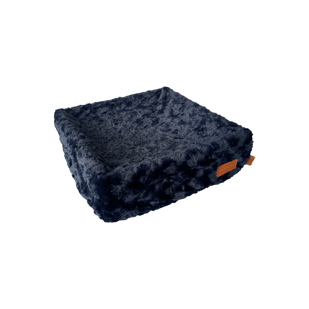 Huntlea Snooza Cube Navy Cat Bed