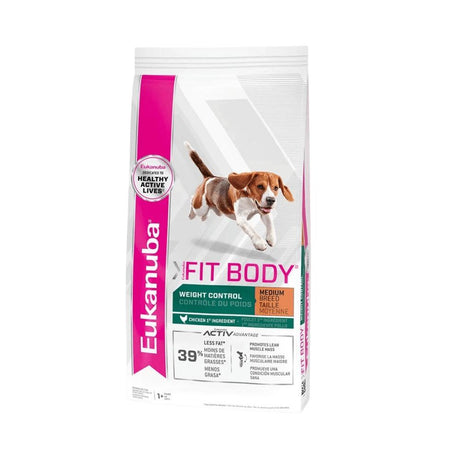 Eukanuba Fit Body Medium Breed Dry Dog Food