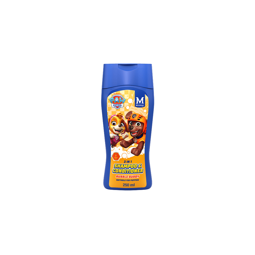 Montego Paw Patrol 2 in 1 Shampoo | Bubble Buddy 200ml