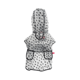Dog's Life Raincoat Spots Black
