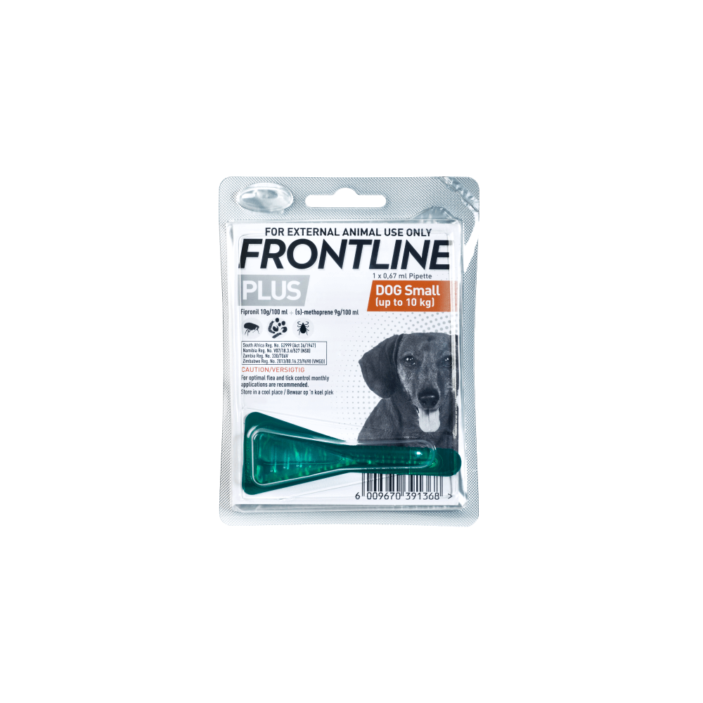 Frontline Plus for Dogs 0–10kg – Single Application