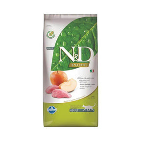 Farmina N&D Prime Adult Boar & Apple Dry Cat Food - Petworld