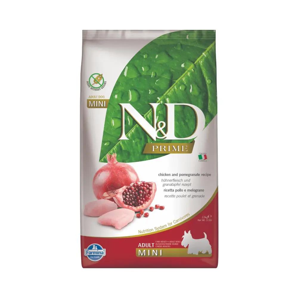 Farmina N D Prime Adult Mini Breed Chicken Pomegranate Dry Dog Food Petworld