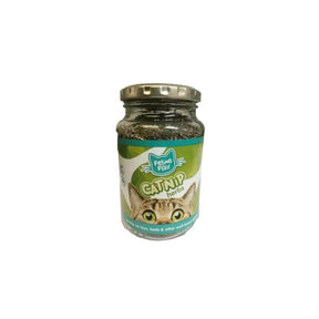 Feline Flair Catnip Herbs Glass Jar Cat Treats 60g - Petworld