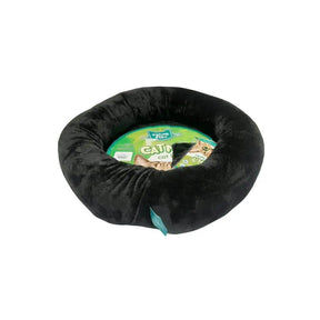 Feline Flair Interactive Catnip Flat Bed Black - Petworld