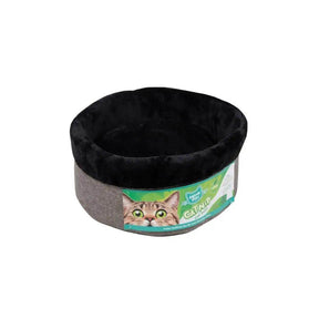 Feline Flair Interactive Catnip Round Cat Bed - Petworld