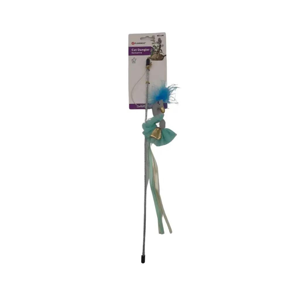 Flamingo Cat Dangler Barbarino Blue 45cm