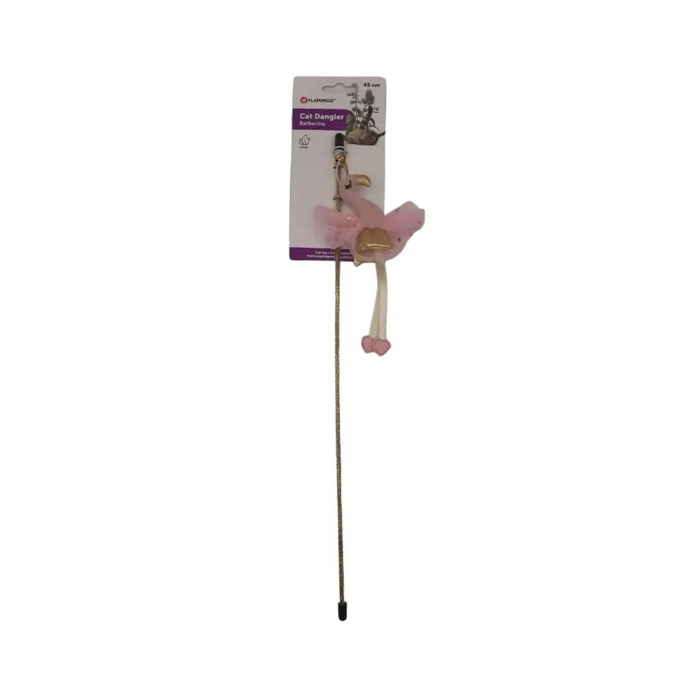 Flamingo Cat Dangler Barbarino Pink 45cm