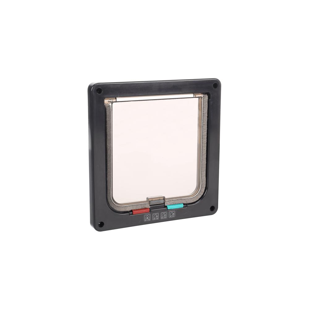 Flamingo 4-Way Tami Black Cat Door Flap