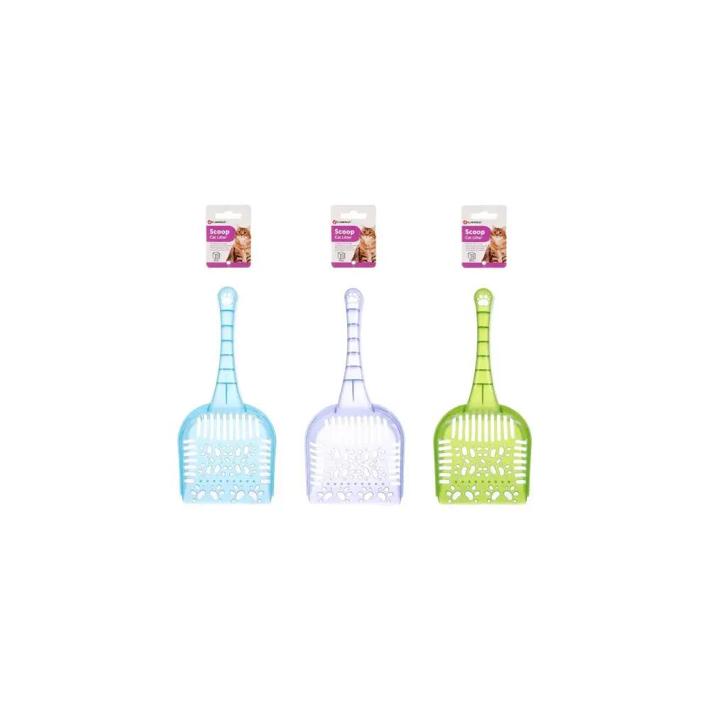 Flamingo Cat Litter Scoop Translucent