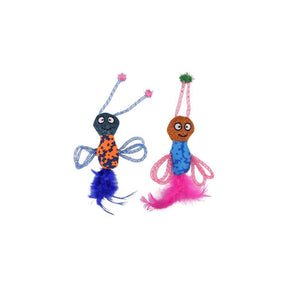 Flamingo Bee Asli Cat Toy 20cm Assortment - Petworld