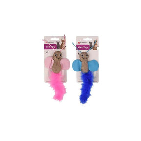 Flamingo Cat Toy Butterfly Afra Assorted 27cm - Petworld
