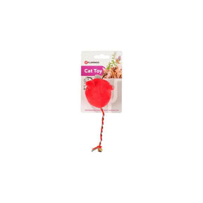 Flamingo Cat Toy Jerry Mouse With Bell Red - Petworld