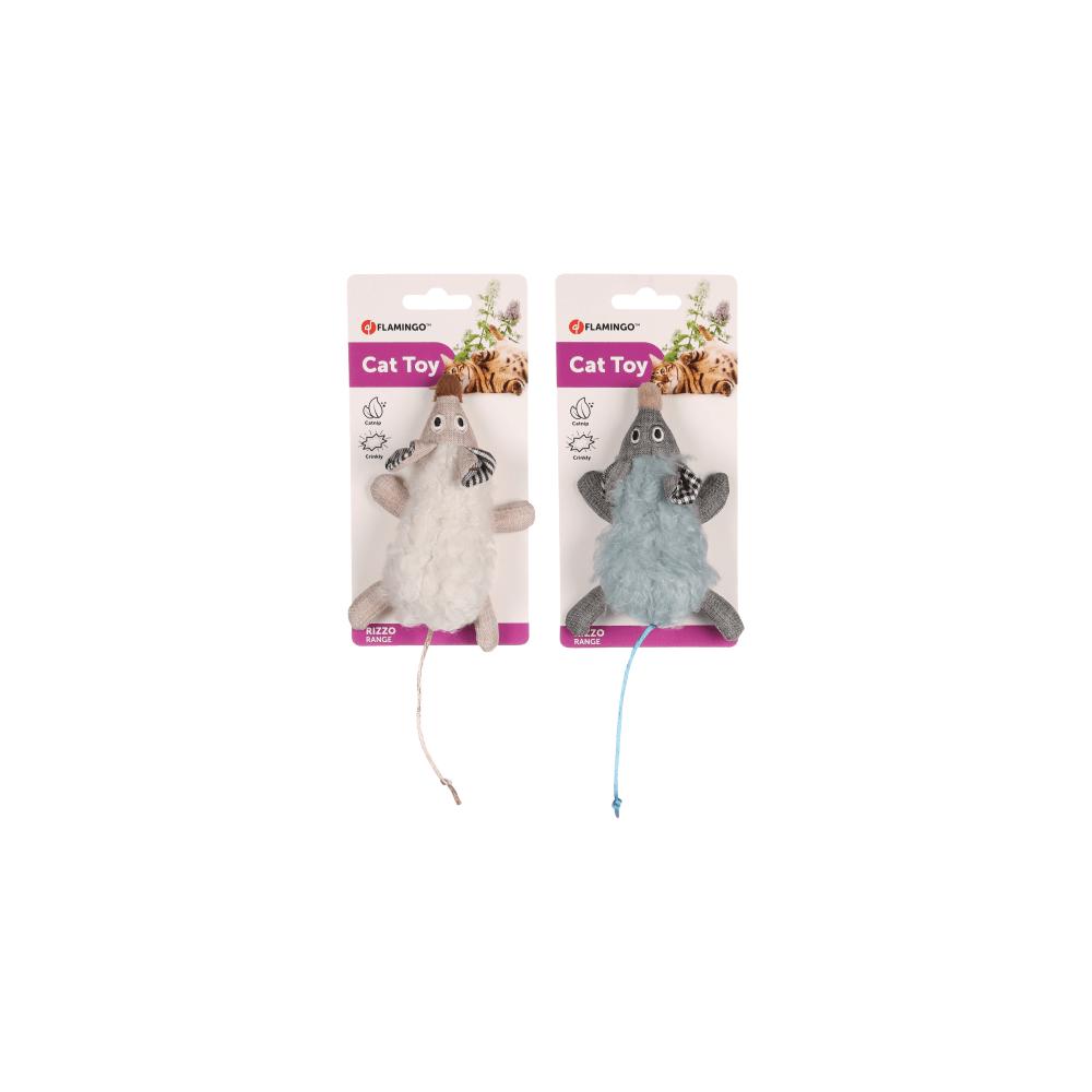 Flamingo Cat Toy Rizzo Mouse Assorted