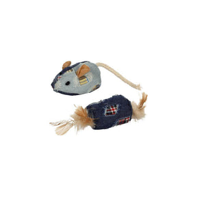 Flamingo Meran Mouse Roll Mix Cat Toy 16,5cm - Petworld