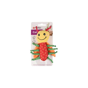 Flamingo Cat Toy Yowly Ladybird Multi 14cm - Petworld