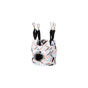 Flamingo Hamster House Clavio Cylinder Multicolour (10 x 10 x 10cm) - Petworld