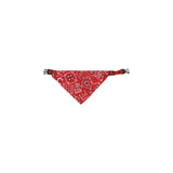 Flamingo Collar Bandana Pinto Red Dog Collar