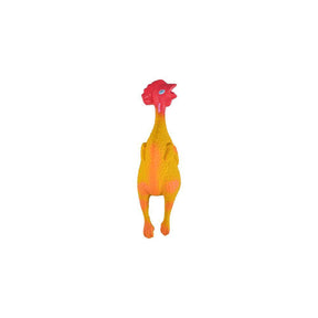 Flamingo Latex Gallina Chicken Dog Toy 14cm - Petworld