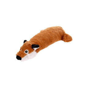 Flamingo Shaky Plush Fox Brown Dog Toy 33 x 18 x 5cm) - Petworld