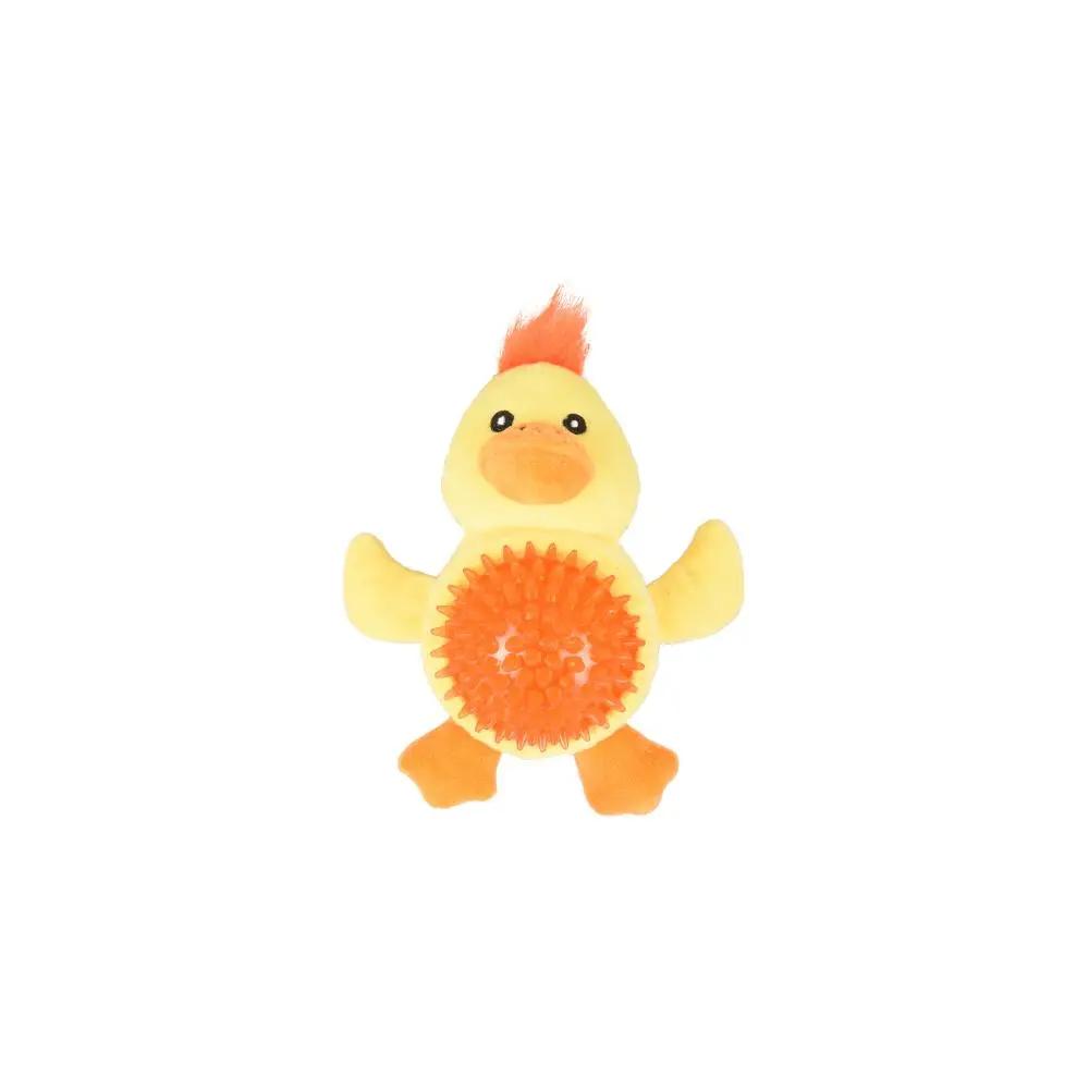 Flamingo Dog Toy TPR Ando Duck Yellow 16cm