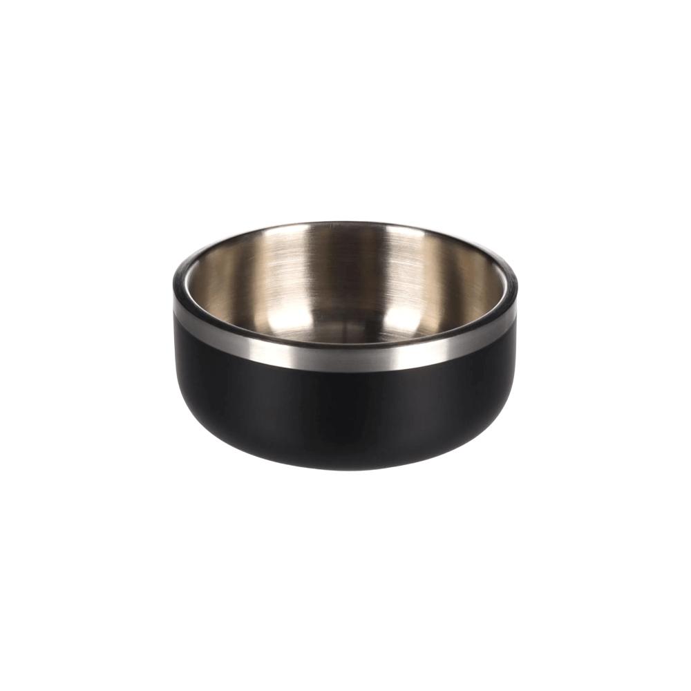 Flamingo Feeding And Drinking Bowl Lora Stainless Steel Black Round